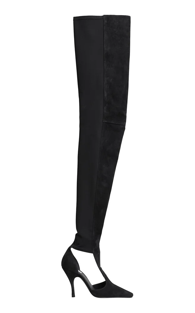 Cuissardes Suede Thigh-High Boots