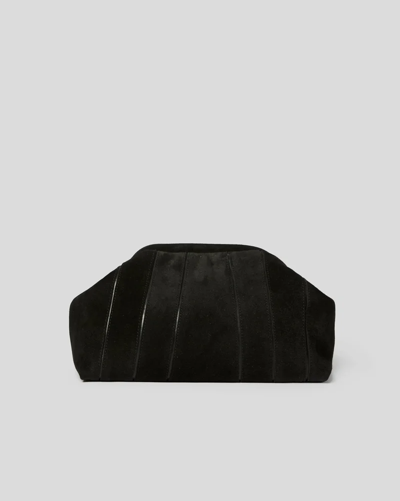B-Low the Belt ROWE SUEDE CLUTCH LEATHER BAG