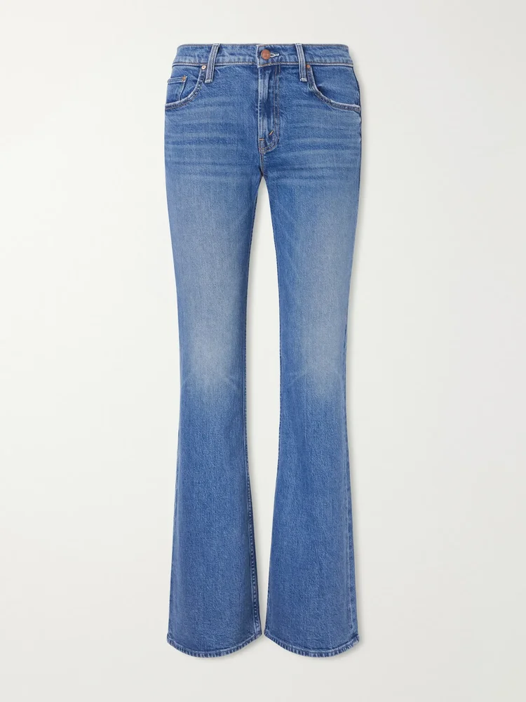 The Jinx Heel low-rise flared jeans