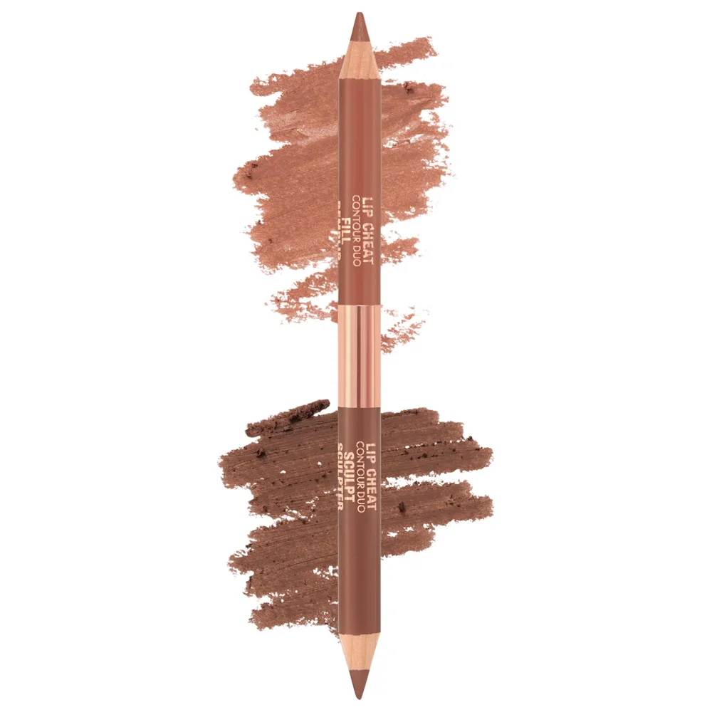 Super Nudes Lip Cheat Contour Duo Lip Liner in Tan