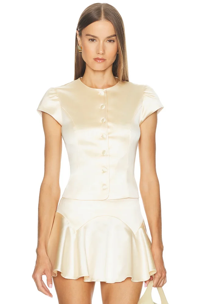 Ella Satin Top