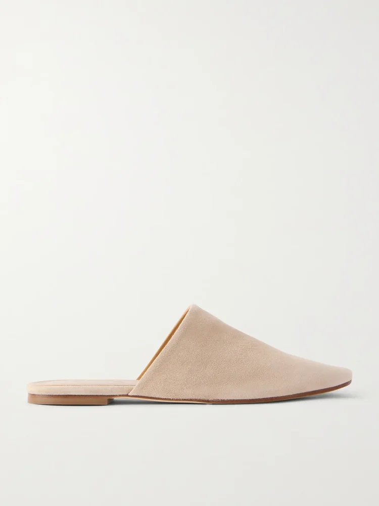 Rega suede slides