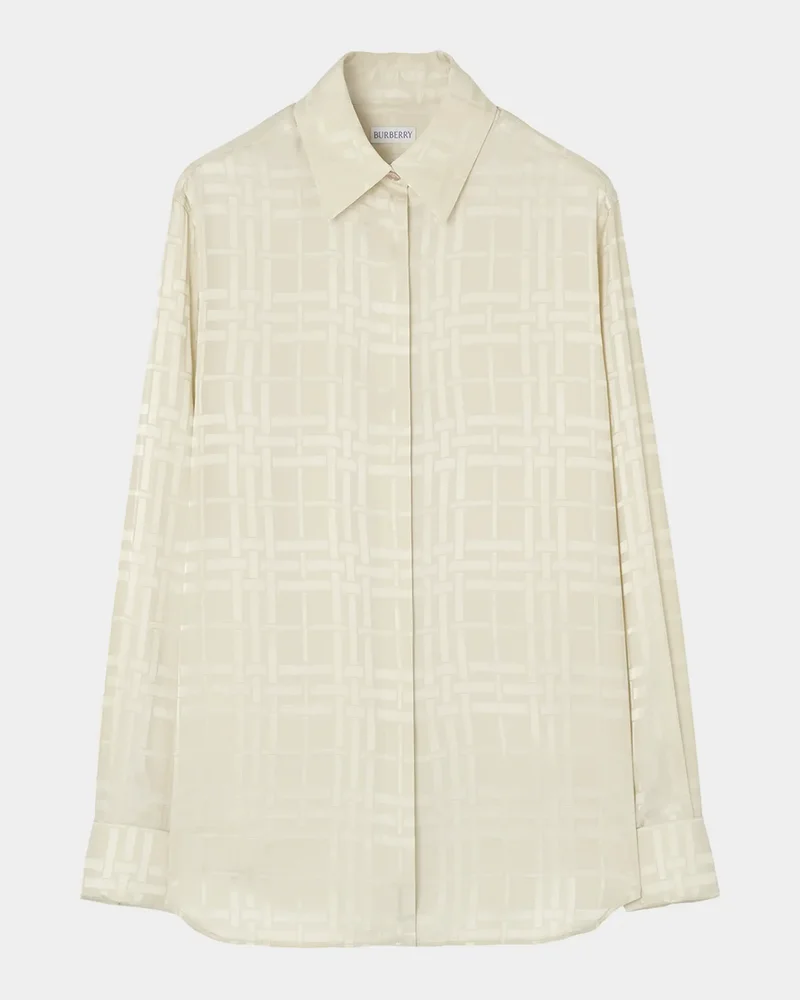 Dorothea Patterned Silk Shirt
