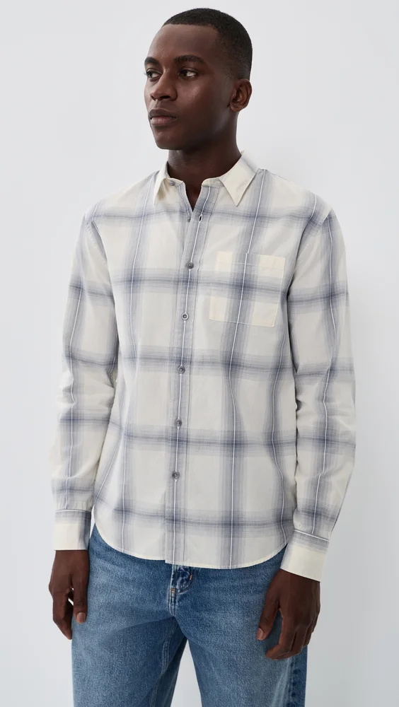 Townes Plaid Long Sleeve Shirt