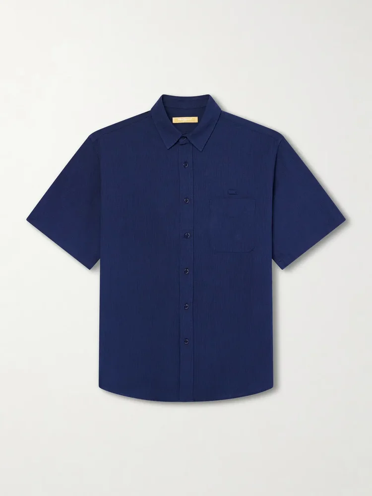 Cotton-Seersucker Shirt