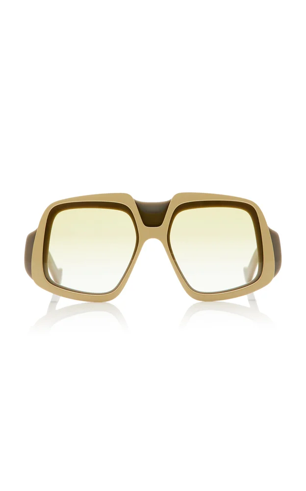 Collage Acetate Mask Sunglasses