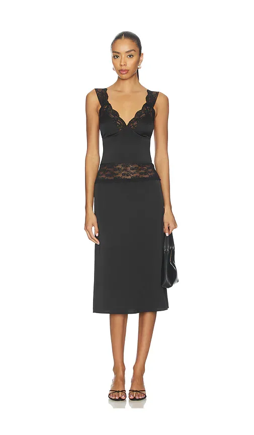Georgianna Lace Midi Dress