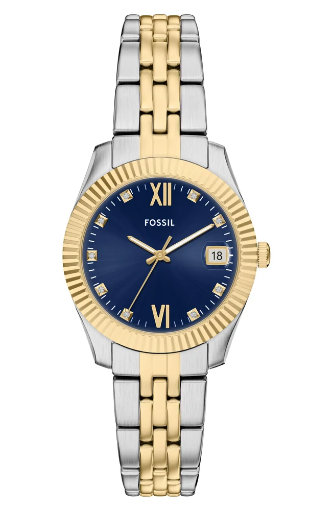 Scarlette Two-Tone Bracelet Watch, 32mm