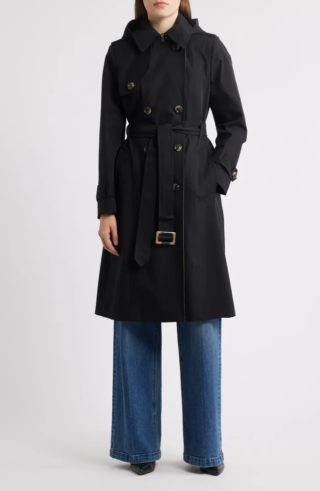Heritage Trench Raincoat with Removable Hood
