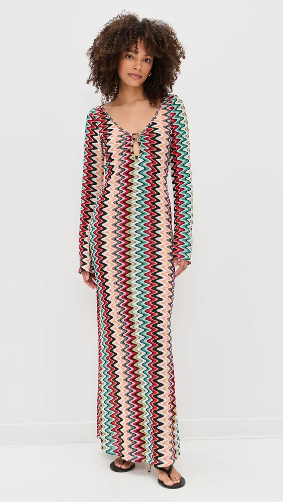 Emerie Scoop Neck Maxi Dress