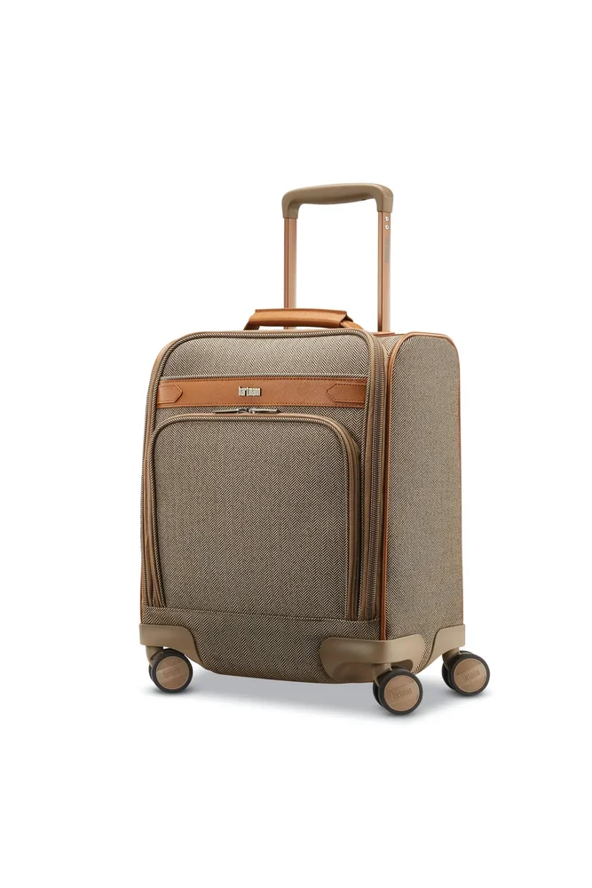 Herringbone Deluxe 16" Underseat Carry-On Spinner Luggage