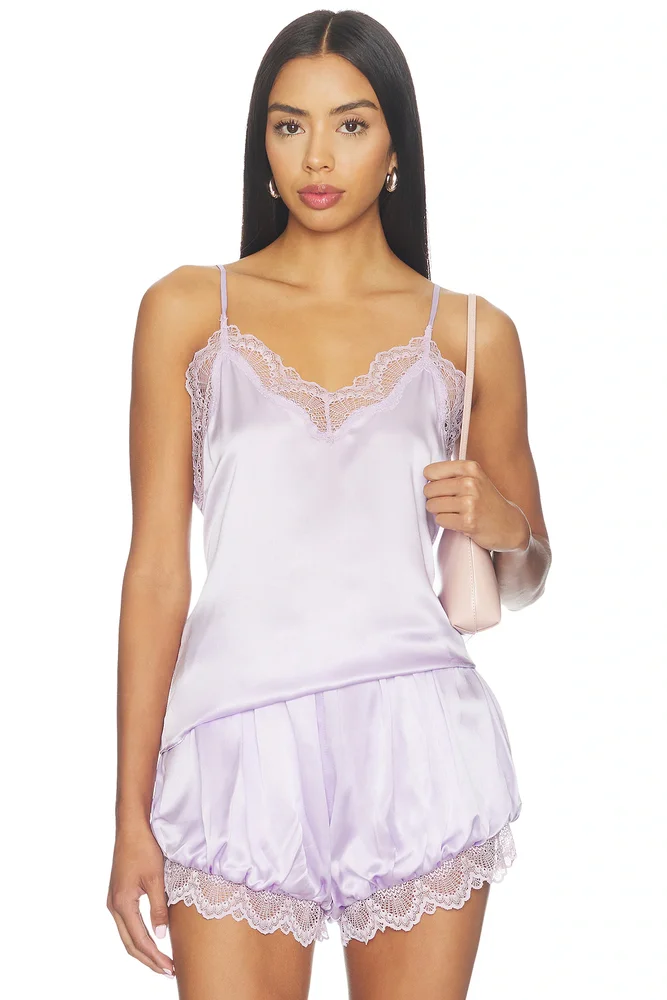 Silk Lace Tank