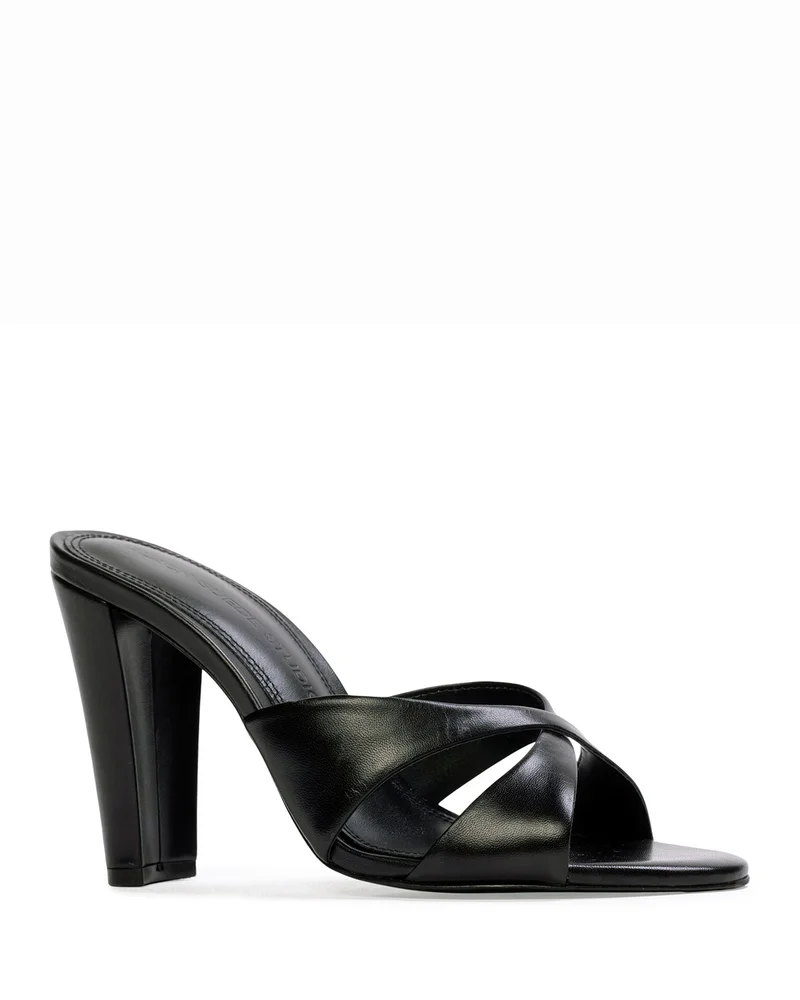 Women's Aika Crossover Strap Leather High Heel Sandals
