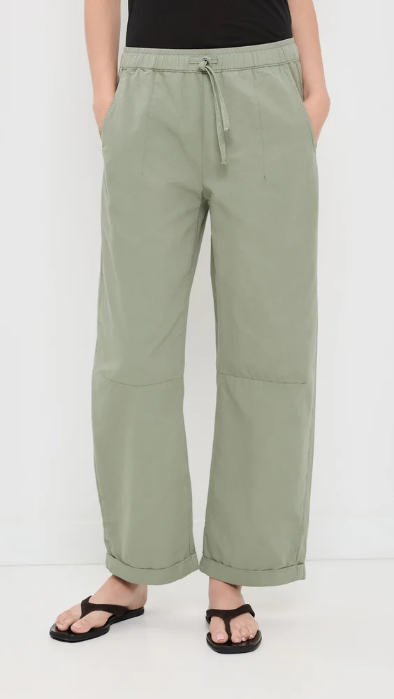 Mara Sateen Drawstring Pants