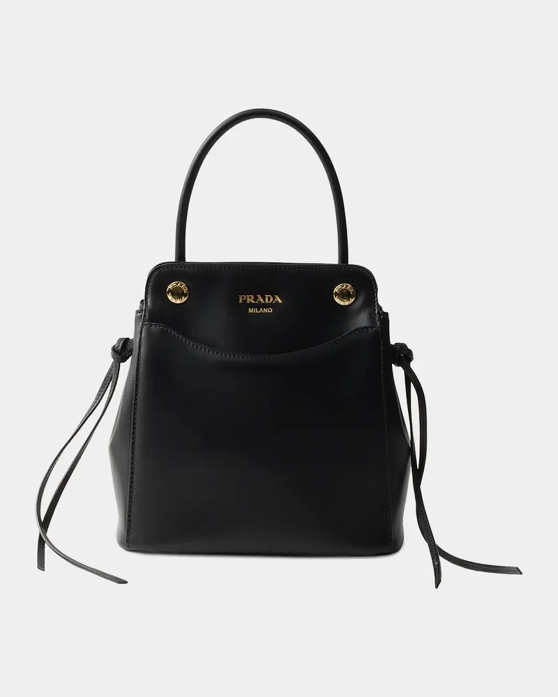 Carry Mini Leather Top-Handle Bag