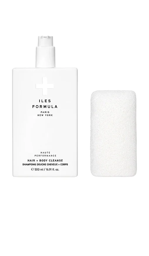 Hair + Body Cleanse With Body Sponge