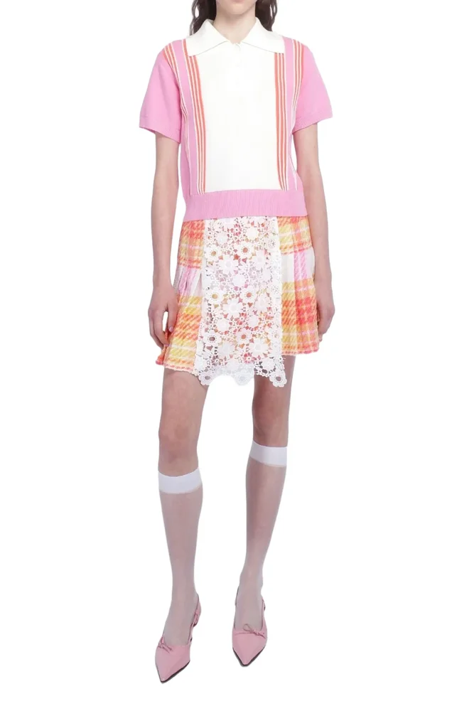 Capri Plaid Kilt Skirt