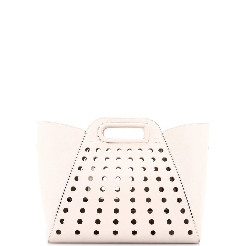 Pre-Owned L'Airess Tote Perforated Leather MM