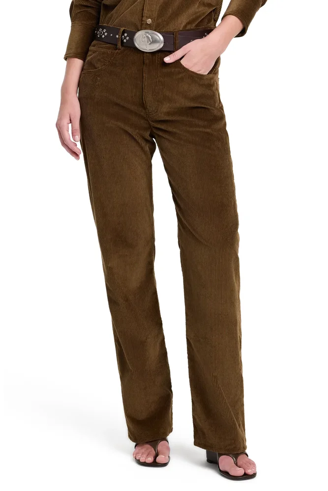 Kent Straight Leg Corduroy Pants
