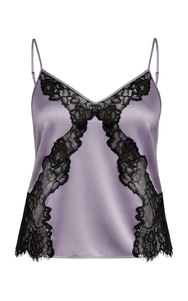 Juliette Silk-Lace Cami