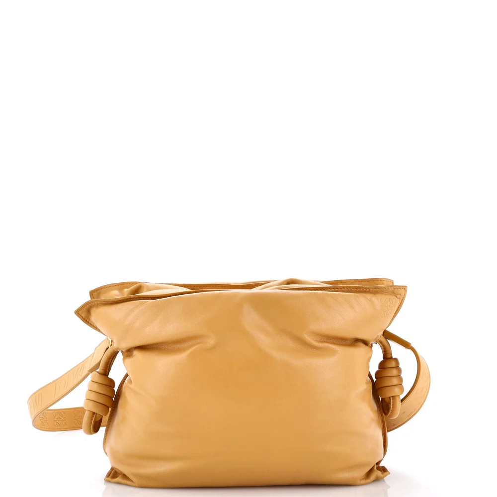 loewe Puffer Flamenco Knot Clutch Leather Small