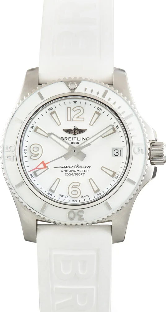 Pre-Owned Superocean 36 Luminous White Dial, Ref. A17316D21A1S1 (2022)