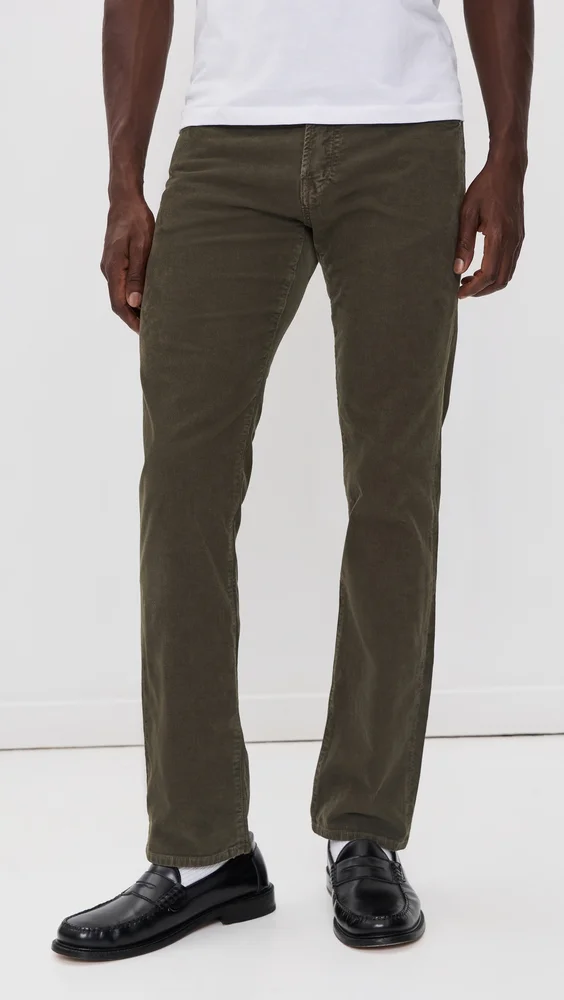 Elijah Corduroy Straight Fit Pants