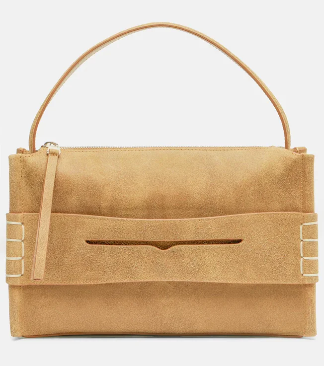 Loafer Small suede shoulder bag