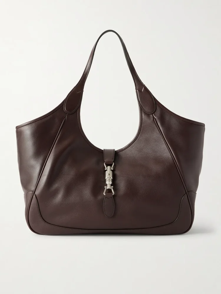Gucci Mercato textured-leather shoulder bag