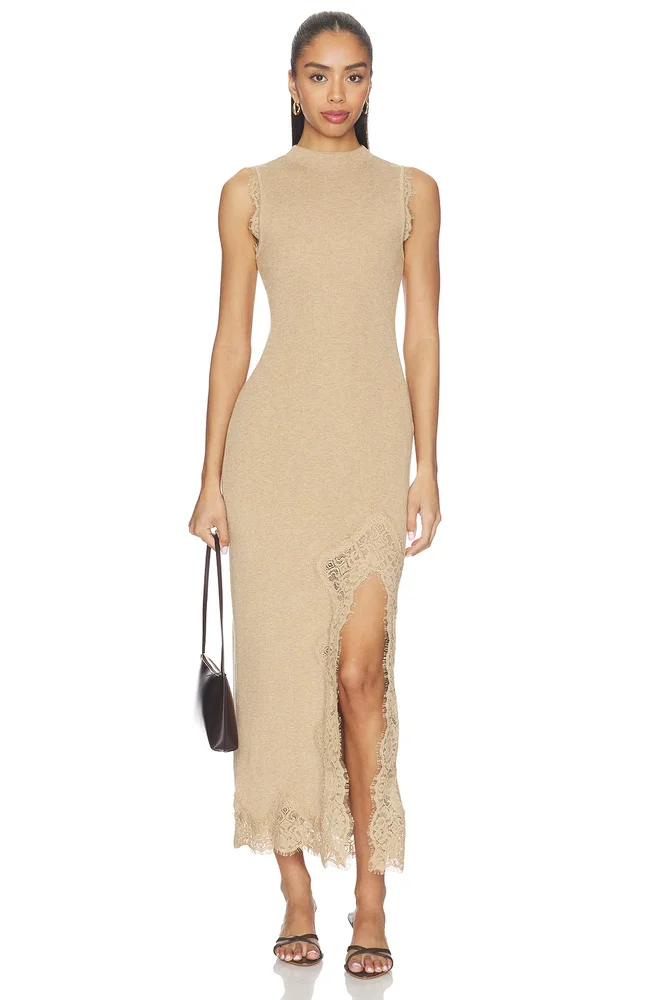Votella Lace Midi Dress