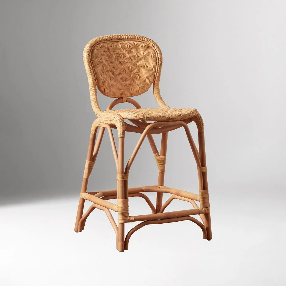 Maru Rattan Counter Stool