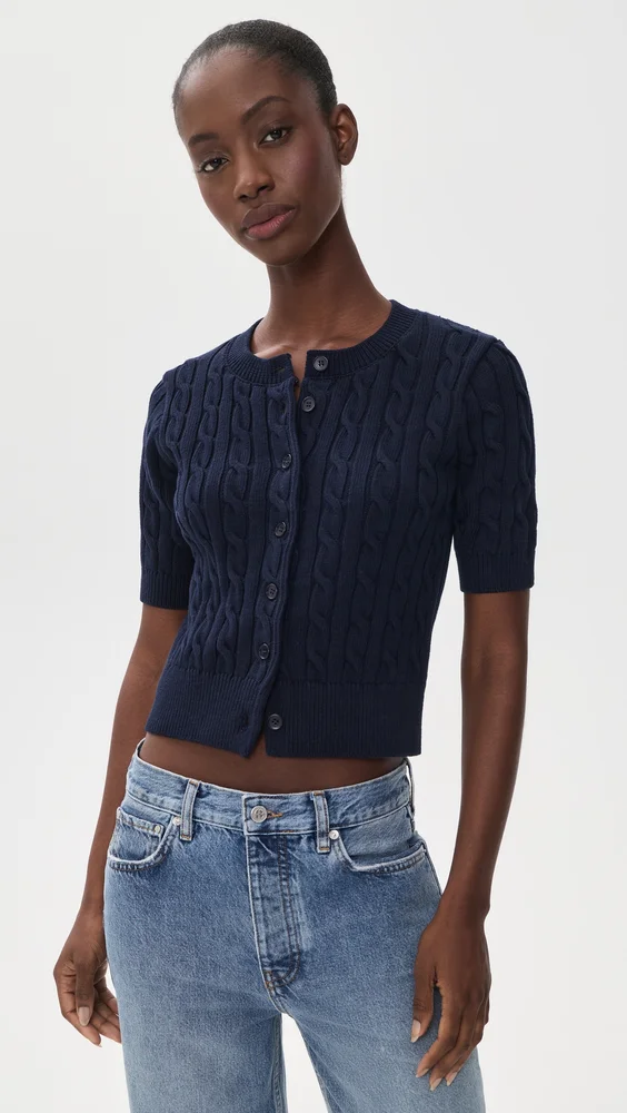 The Cafe Cable Cardigan