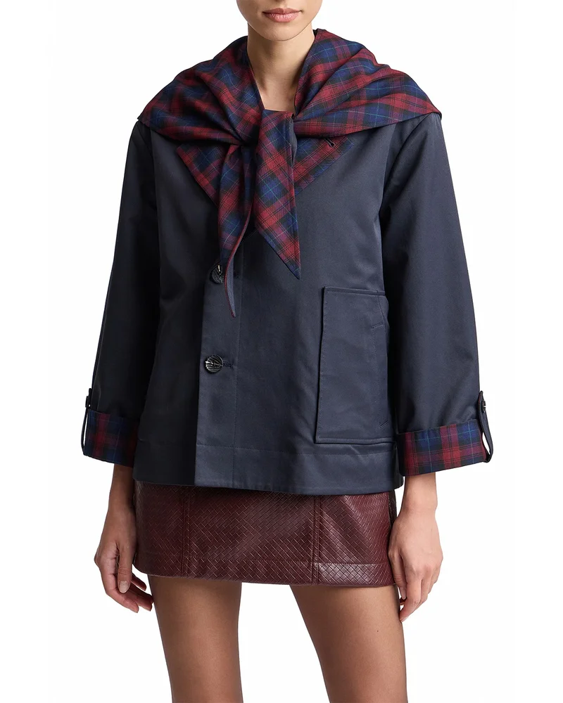 Reversible Scarf Barn Jacket