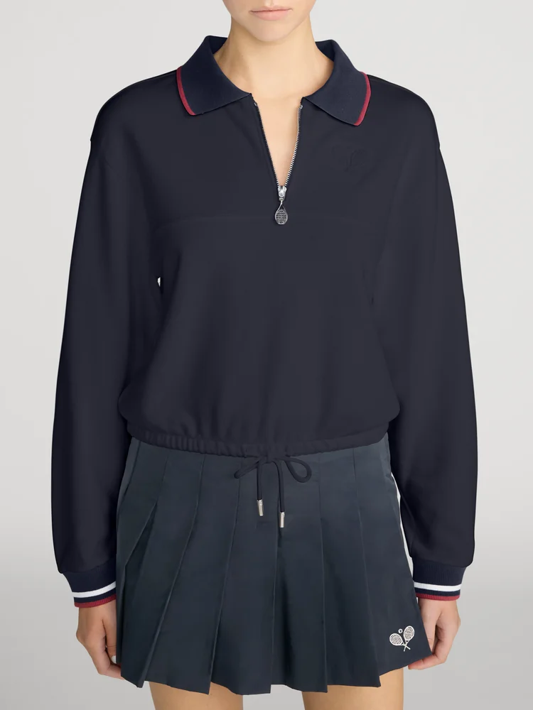 The Tennis Quarter Zip