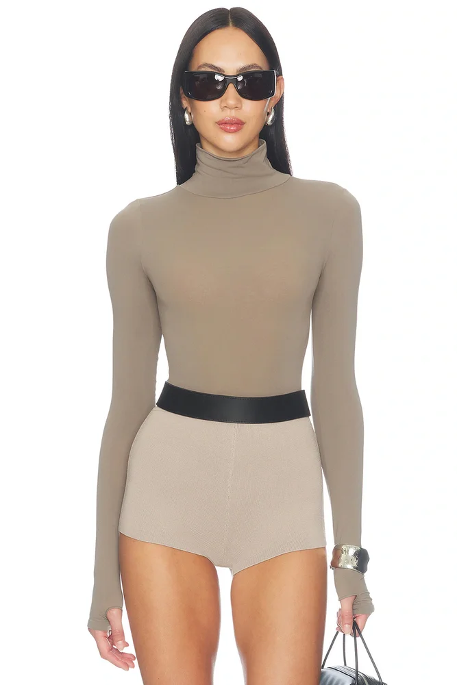 Ballet Turtleneck Bodysuit