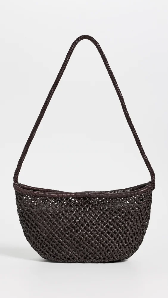 Mesh Crescent Bag