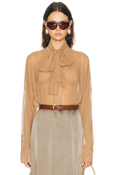 Oversized Bow Bodysuit