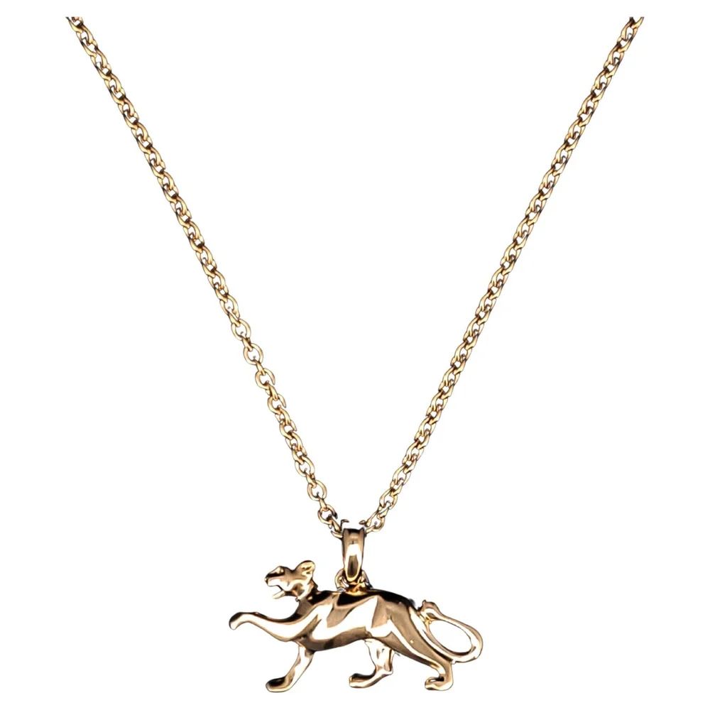 Pre-Owned Panthère Pendant Necklace, 18K Yellow Gold