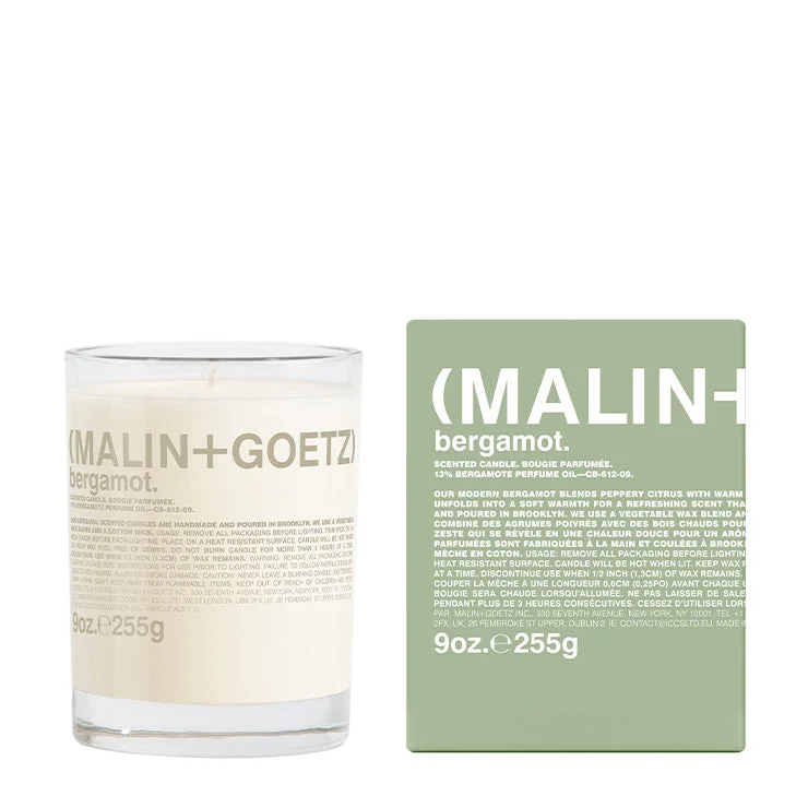 bergamot candle.