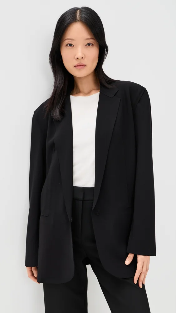Oversized Single Breasted Jacket