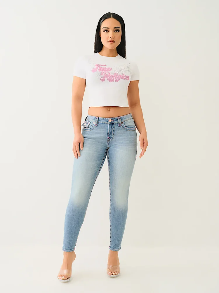 Jennie Mid Rise Super T Curvy Skinny Jean