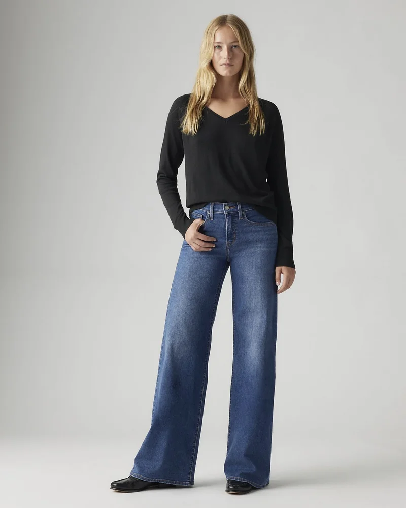 318 Shaping Wide Leg Jeans