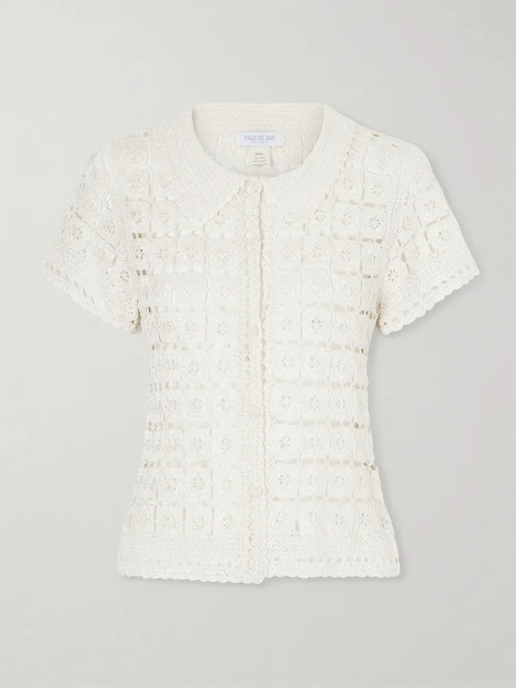 Crocheted shirt