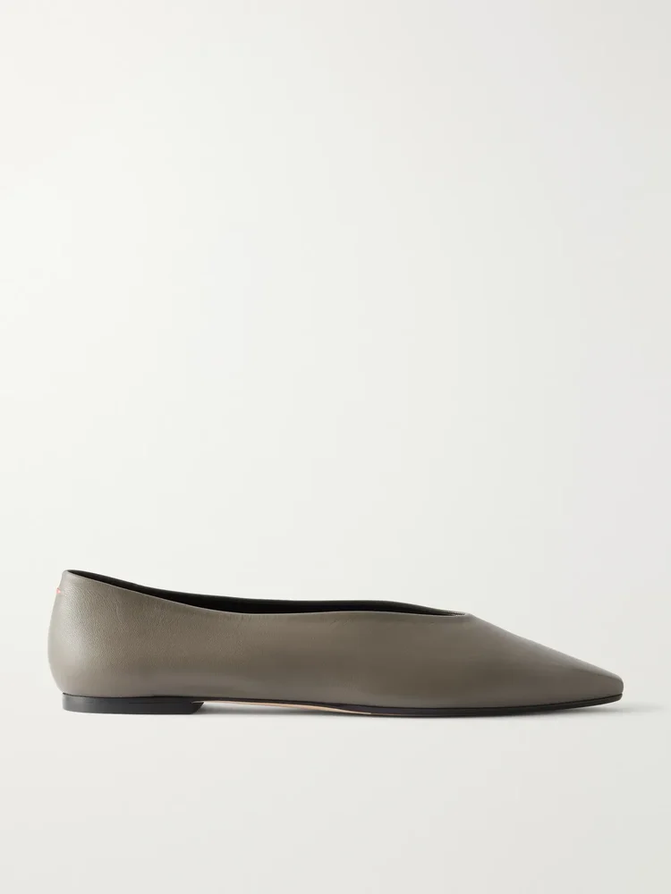 Betty leather ballet flats
