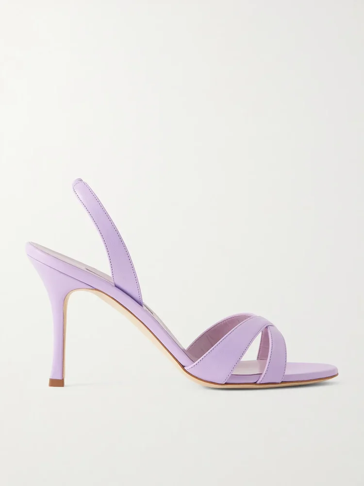 Callasli 90 leather slingback sandals