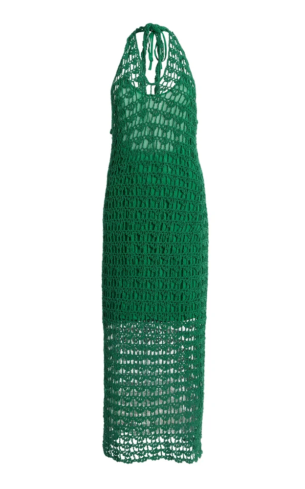 Donna Cotton Crochet Dress