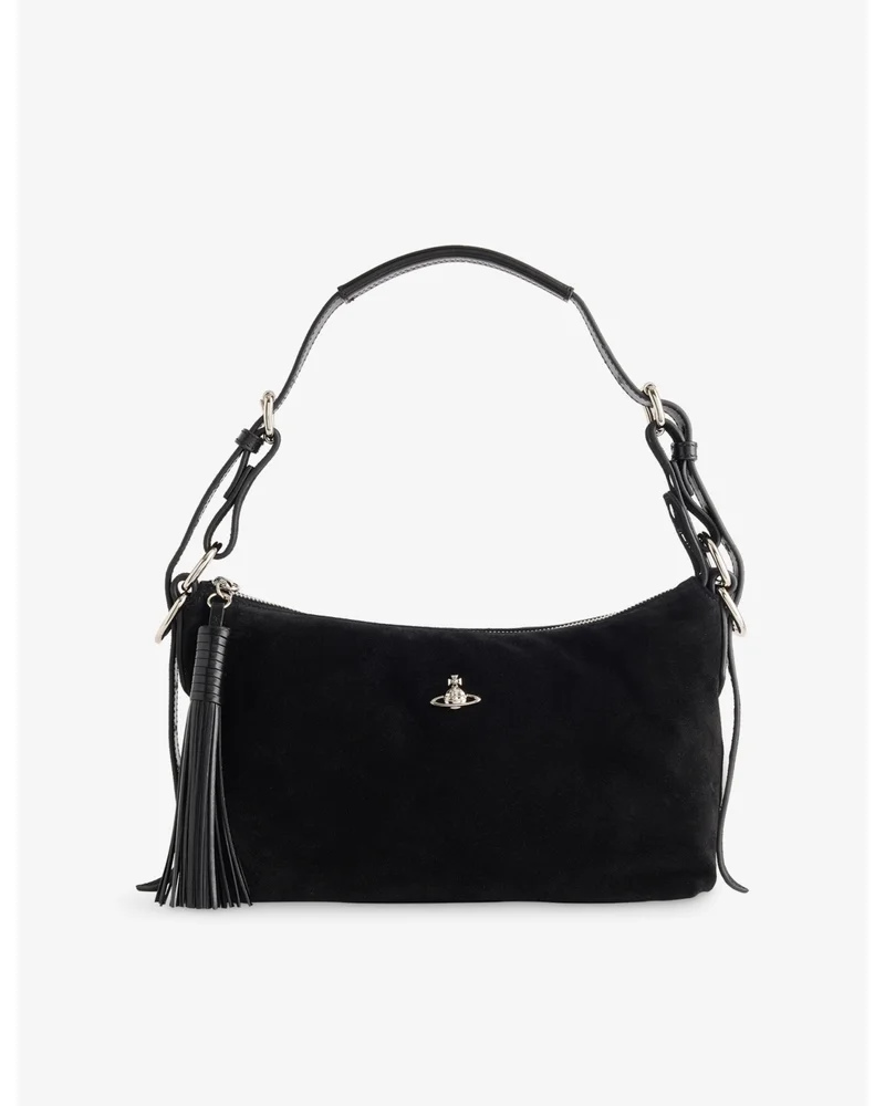 Emma Suede Shoulder Bag
