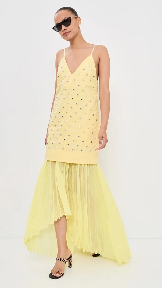 Studded Maxi Dress