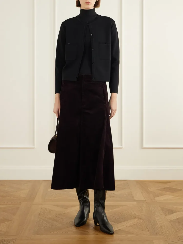 Ilaria leather knee-boots