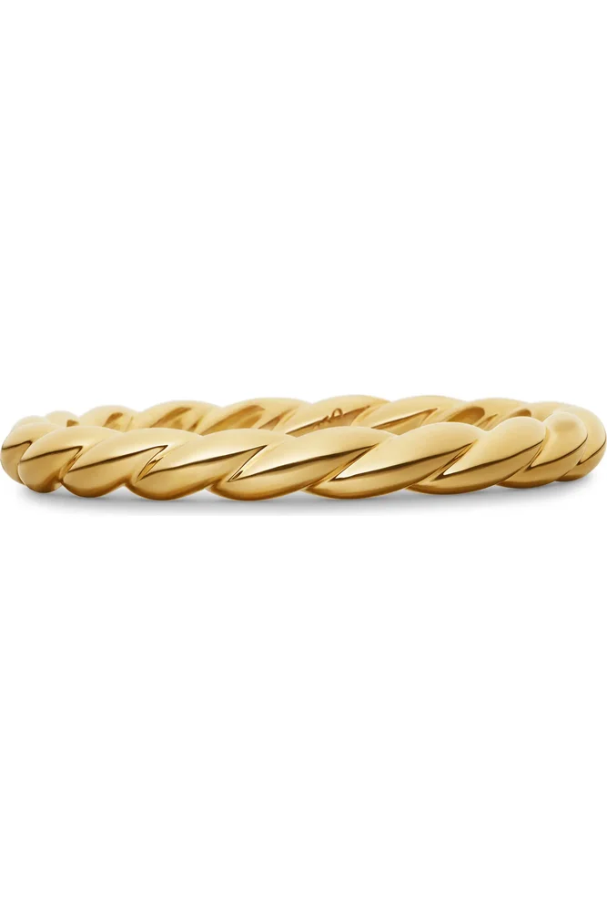 Paveflex Ring in 18K Gold, 2.7mm